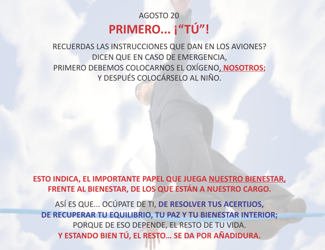 Primero... ¡Tú!